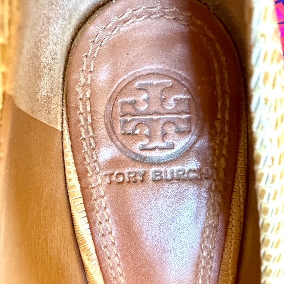 Tory Burch - Mini Miller Open Toe 65mm Wedge - Color Trench Tan - Size 6 - Picture 5 of 11